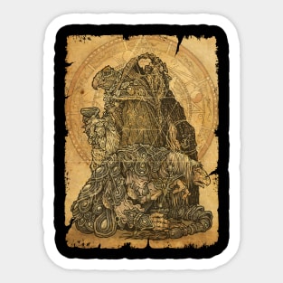 Card Dark Crystal 9 Sticker